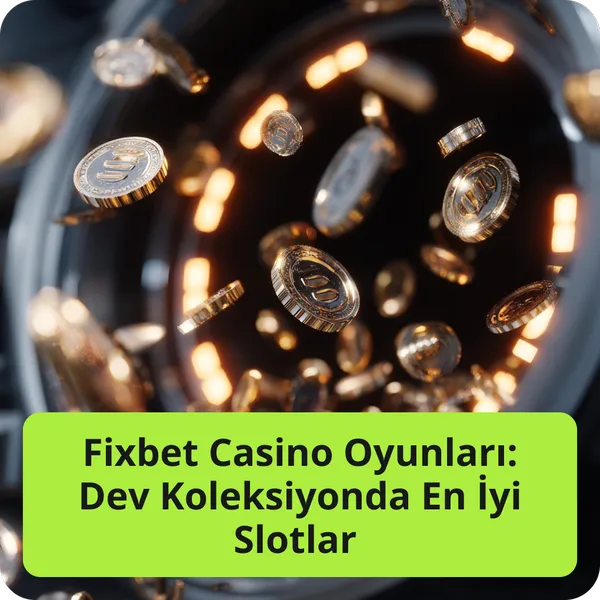 Fixbet Casino Oyunları: Dev Koleksiyonda En İyi Slotlar